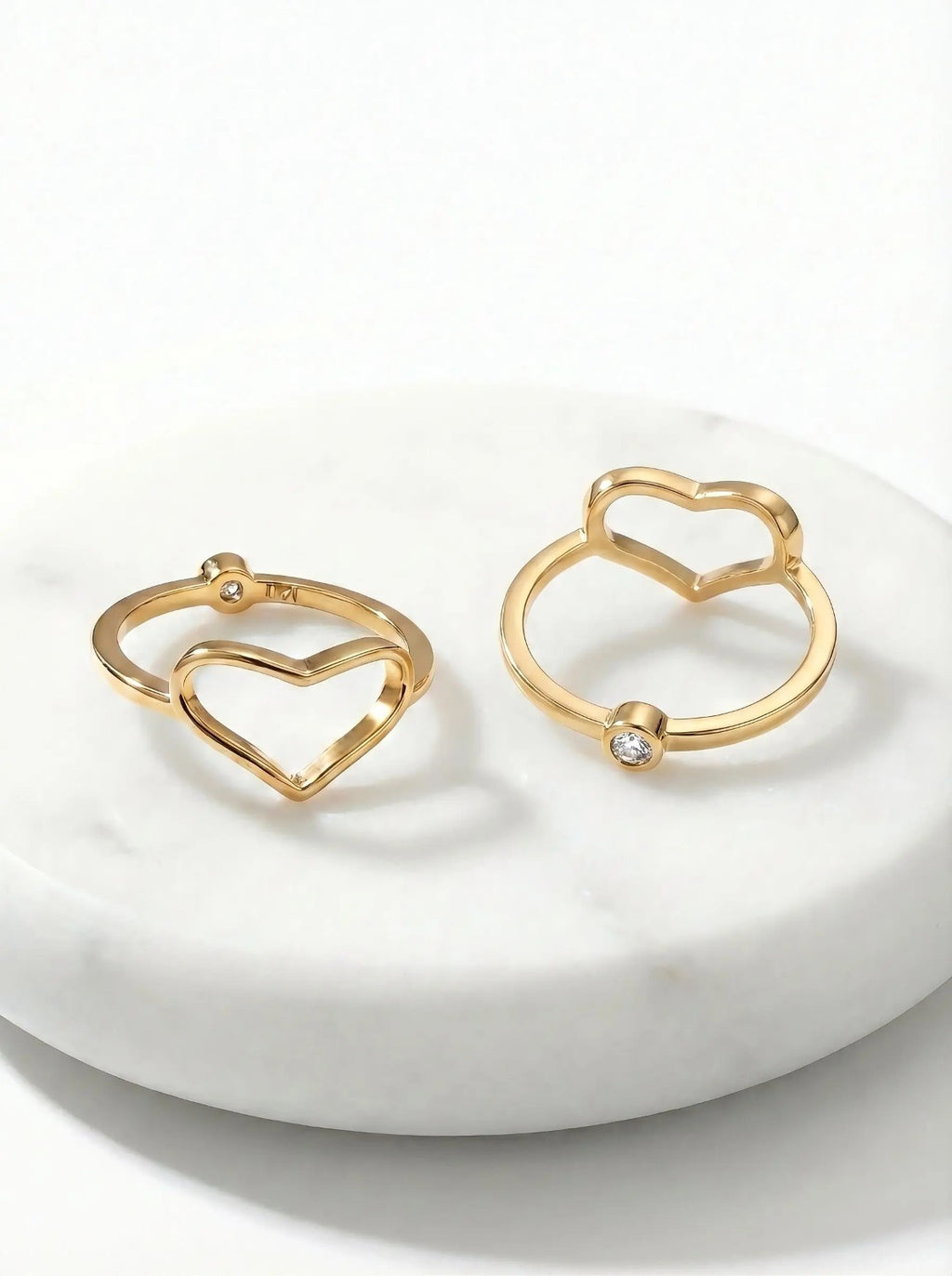 Anillo Silueta Corazón