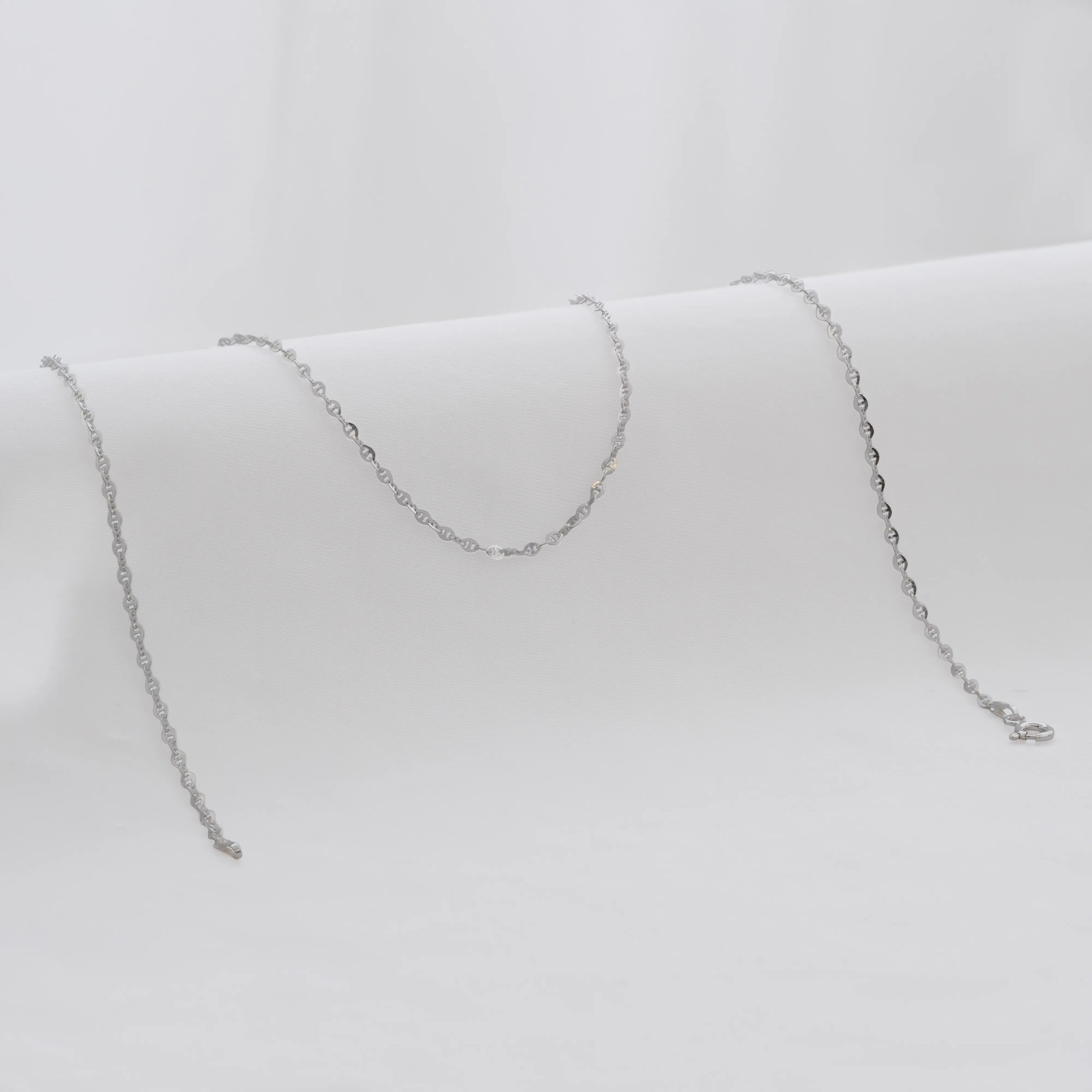 C Escalera Ovalada Plana 2 mm 45 Cms