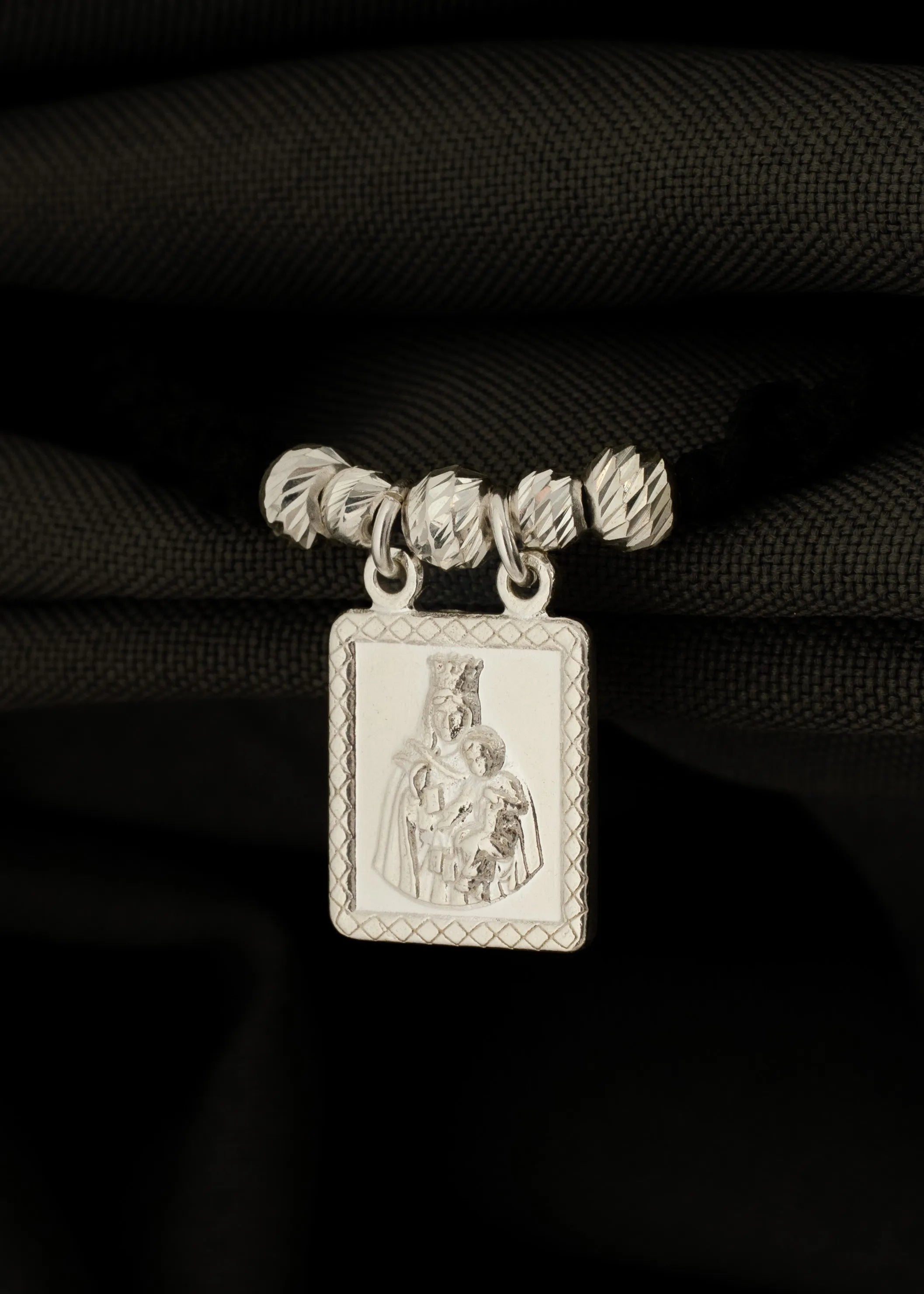 D Escapulario - Sagrado Corazon 1,4 Cm