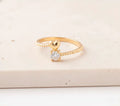 Anillo love circon