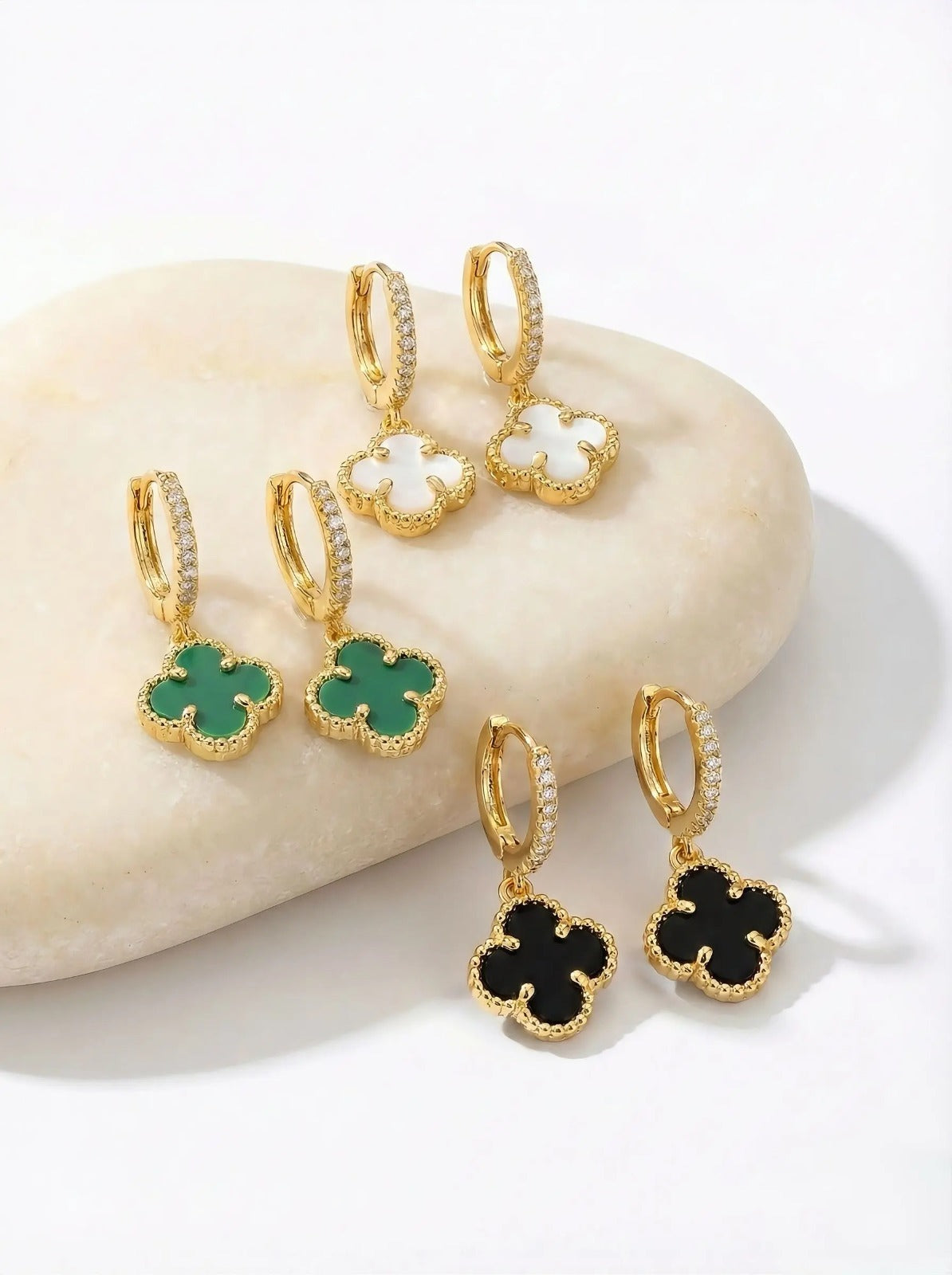 Aretes Trébol imperial 9MM